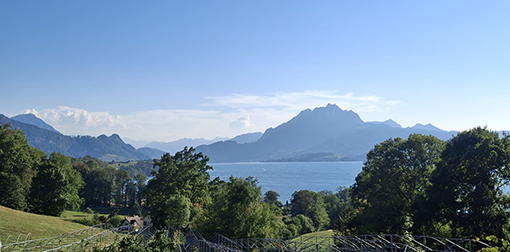 Die Aussicht vom Bühlhof